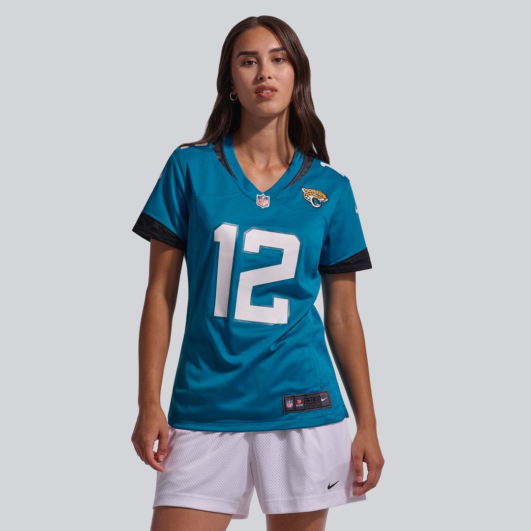 Travis Hunter Jacksonville Jaguars Women's Team Jersey - Teal