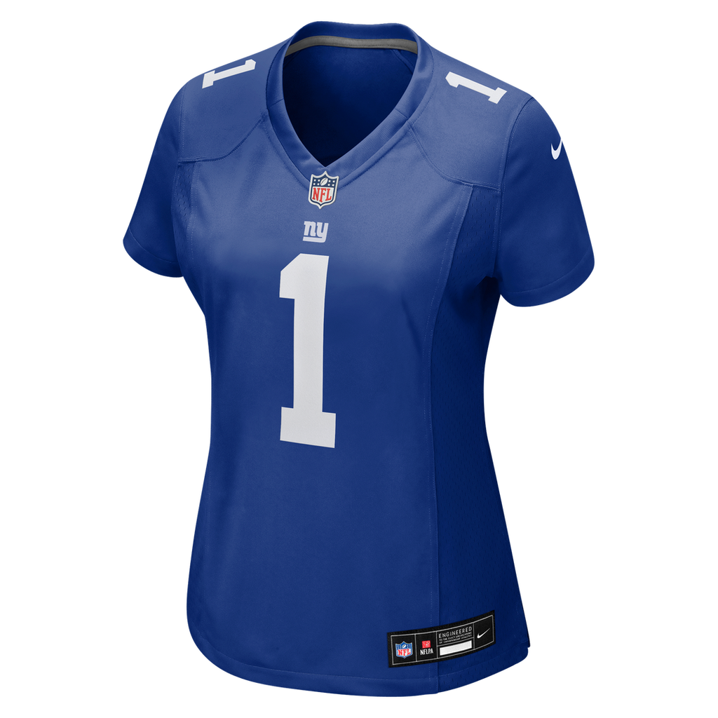 Malik Nabers New York Giants Women's Jersey - Royal