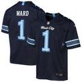 Cameron Ward Tennessee Titans Youth 2026 Rivalries Collection Jersey - Navy