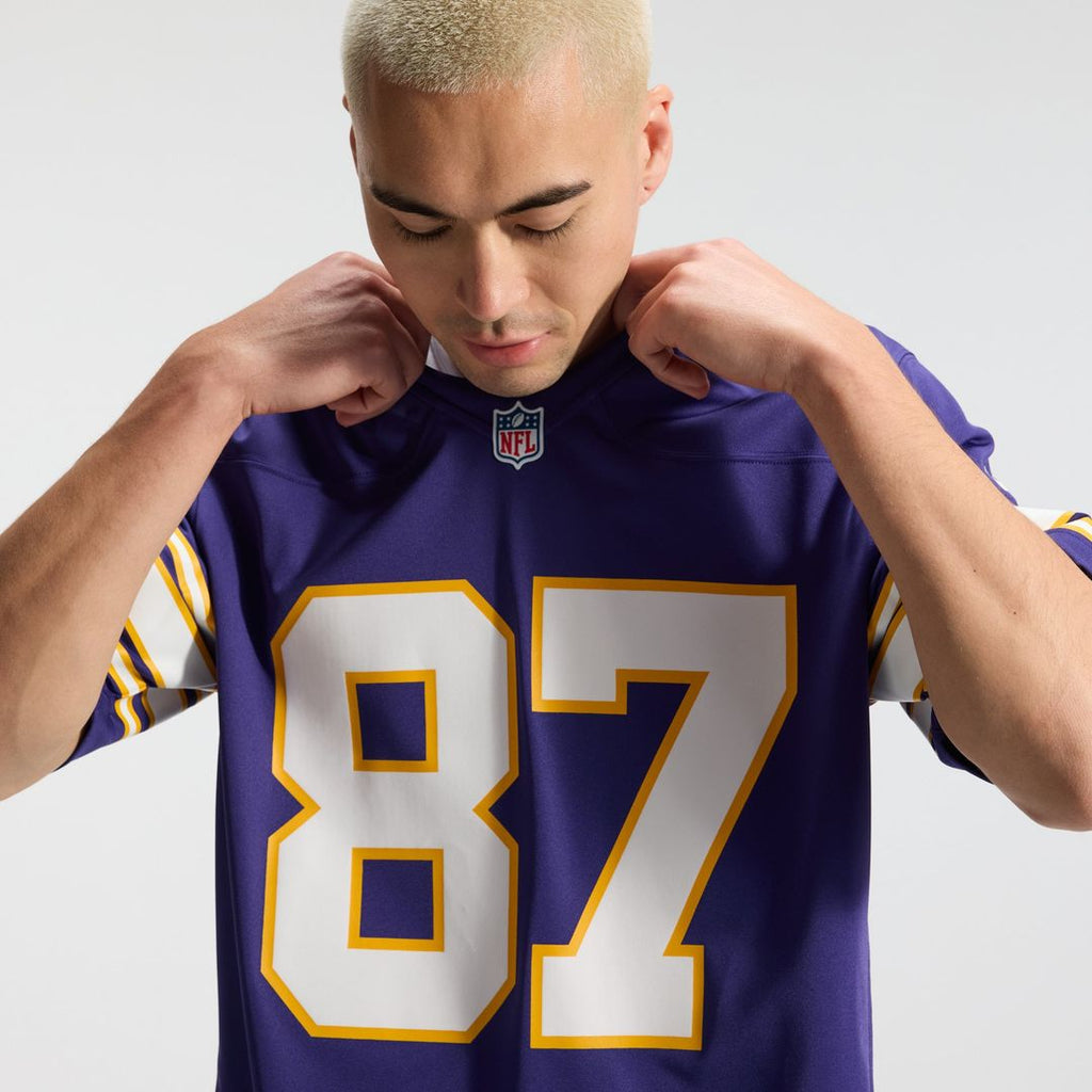 T.J. Hockenson Minnesota Vikings Classic Player Jersey - Purple