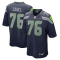 Grey Zabel Seattle Seahawks Team Jersey - College Navy