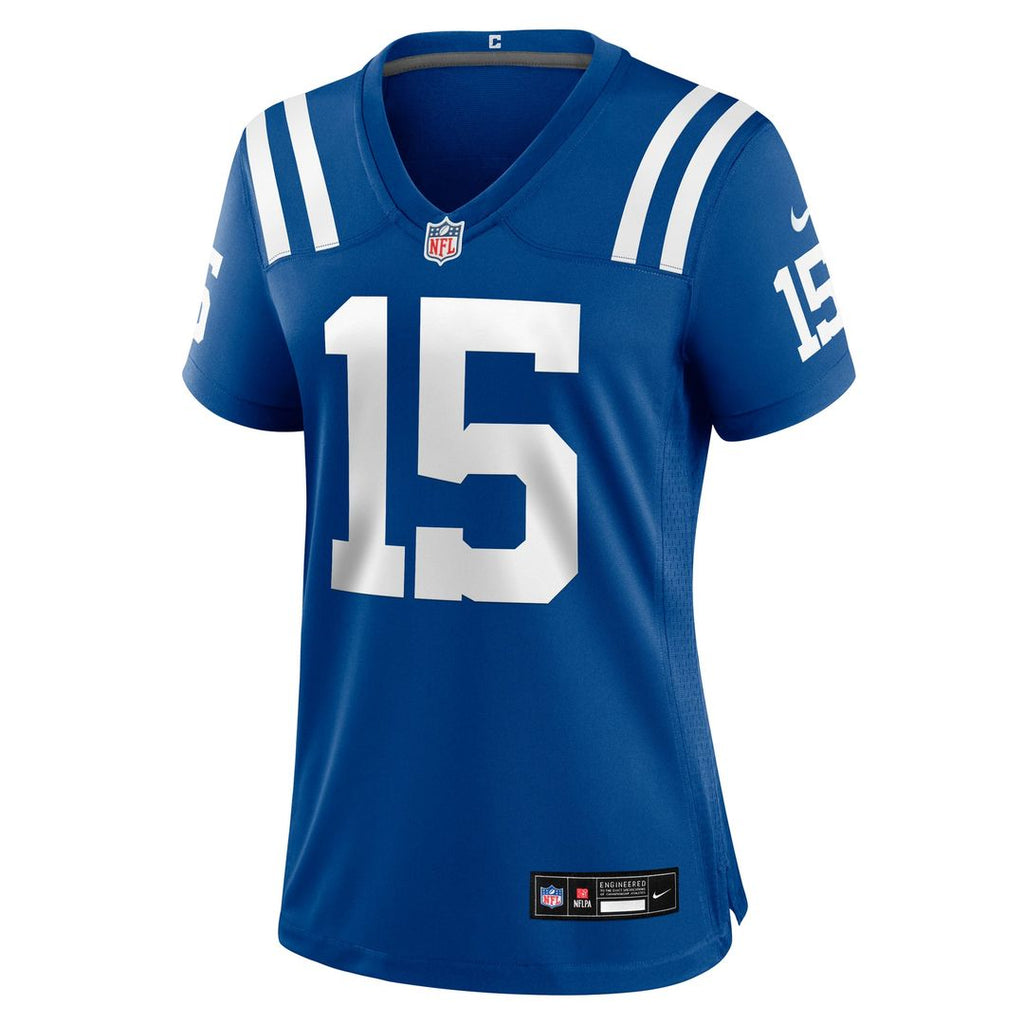 Riley Leonard Indianapolis Colts Women's Team Jersey - Royal
