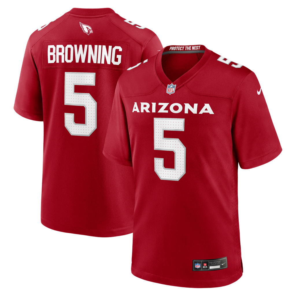 Baron Browning Arizona Cardinals Team Jersey - Cardinal