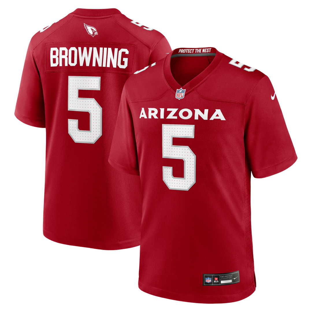 Baron Browning Arizona Cardinals Team Jersey - Cardinal