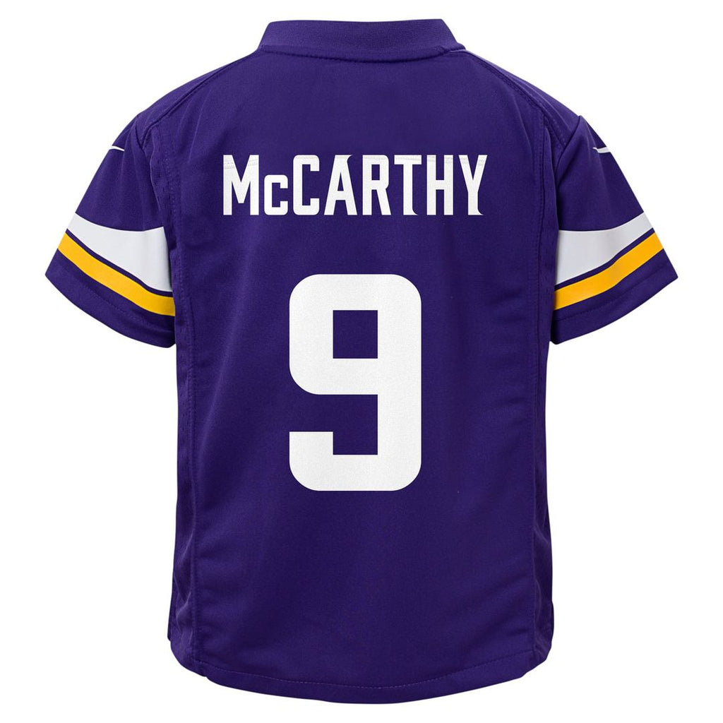 J.J. McCarthy Minnesota Vikings Toddler Jersey - Purple