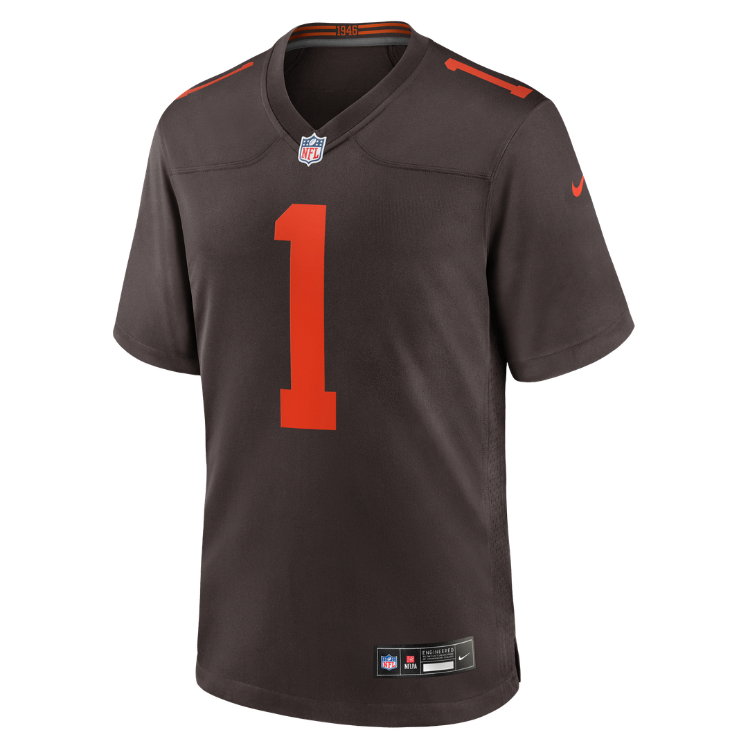KC Concepcion Jr. Cleveland Browns Alternate Jersey - Brown