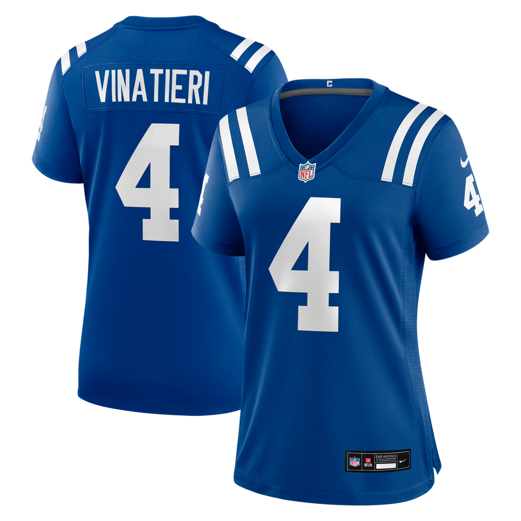 Adam Vinatieri Indianapolis Colts Women's Team Retired Jersey - Royal