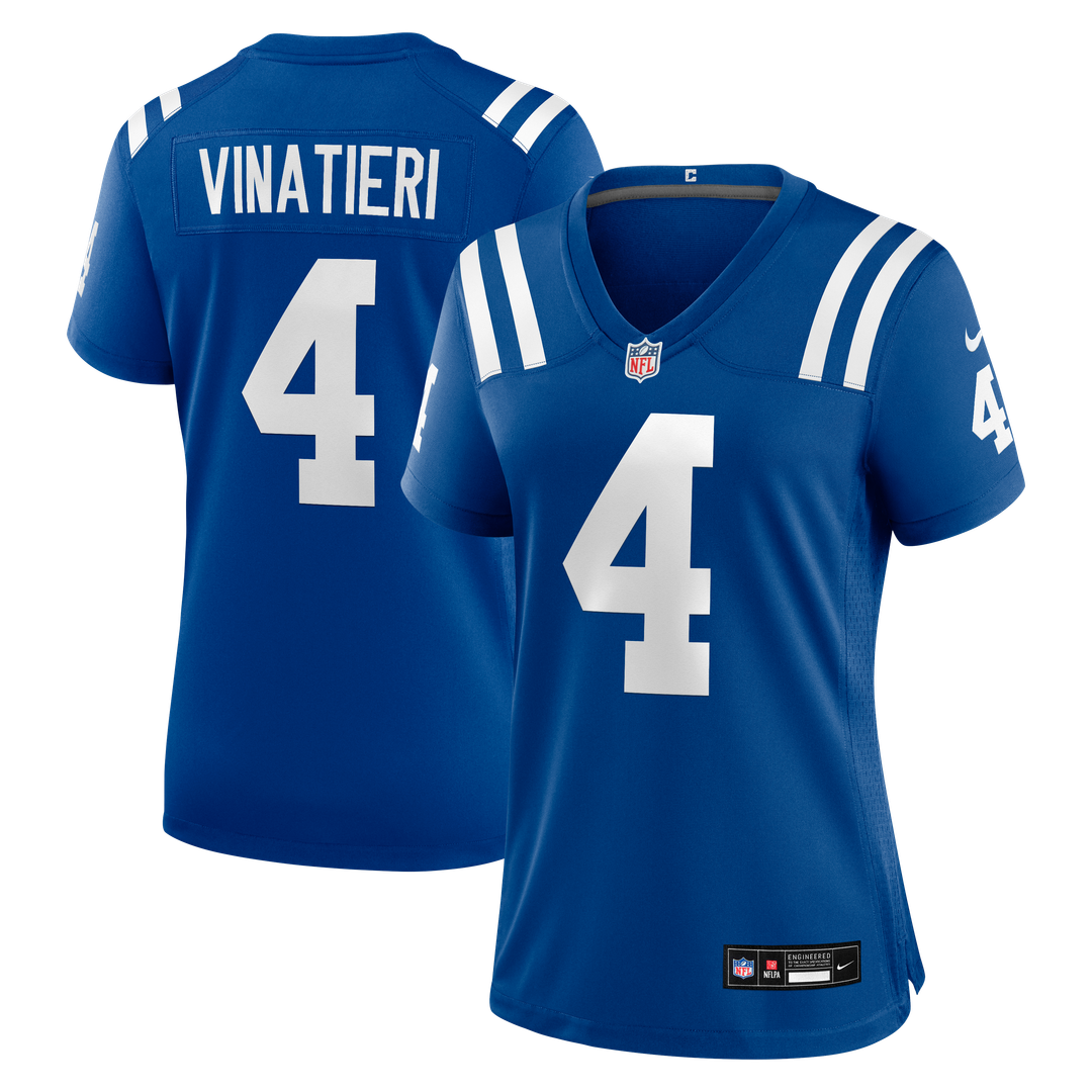 Adam Vinatieri Indianapolis Colts Women's Team Retired Jersey - Royal