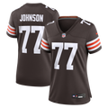 Zion Johnson Cleveland Browns Women's Team Jersey - Brown