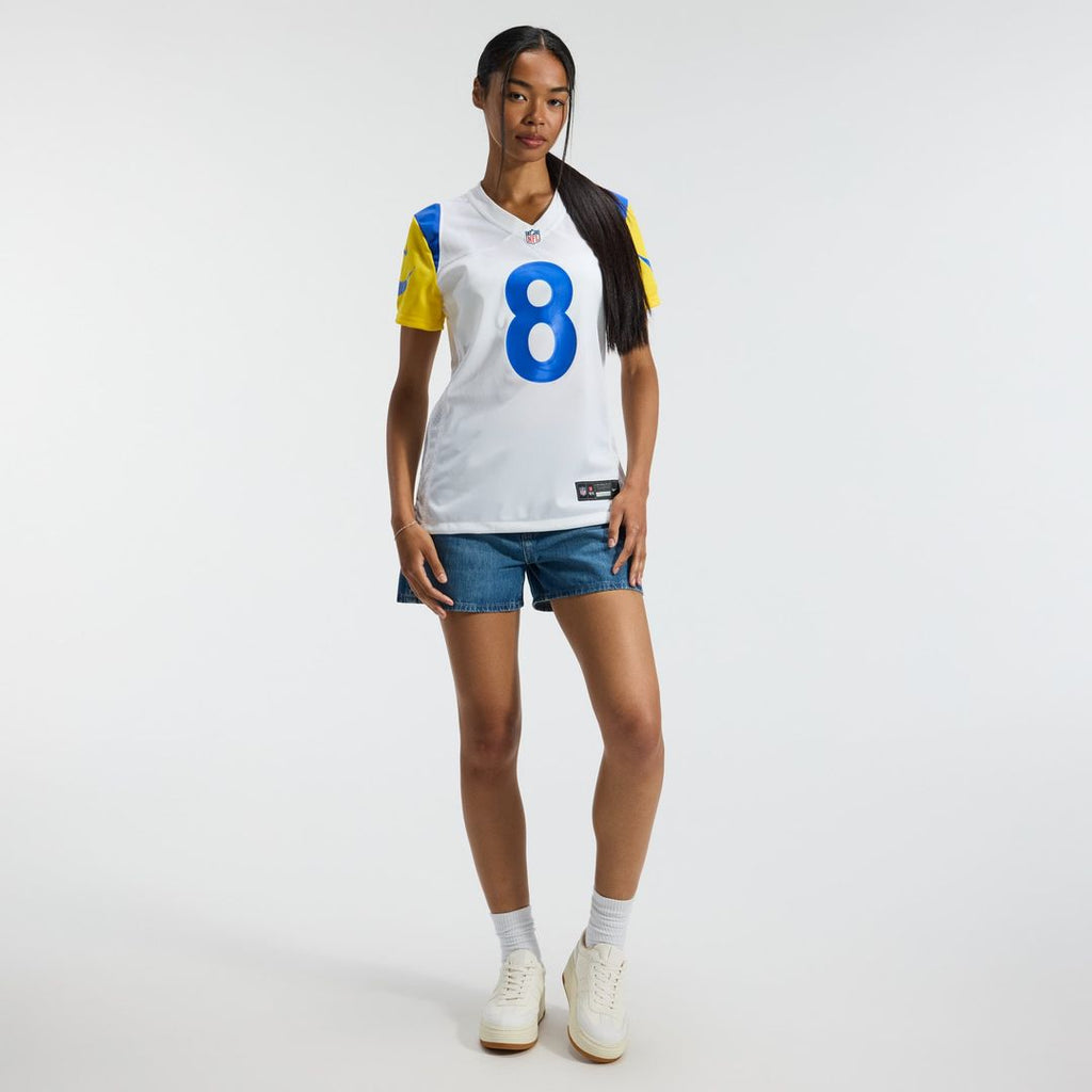 Jared Verse Los Angeles Rams Women's Jersey - White