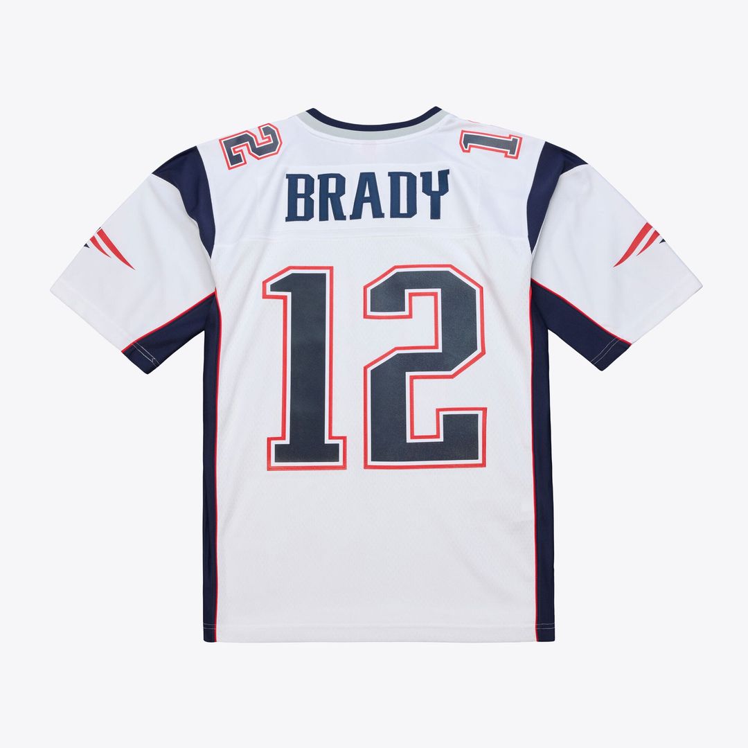 Tom Brady New England Patriots 2000 Legacy Jersey - White