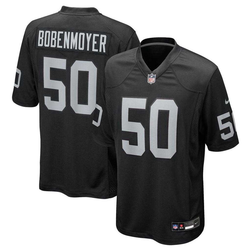Jacob Bobenmoyer Las Vegas Raiders Jersey - Black