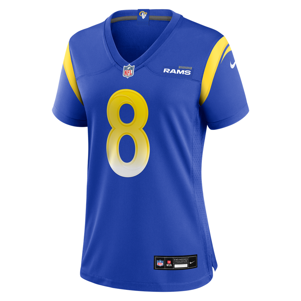 Jared Verse Los Angeles Rams Women's Jersey - White