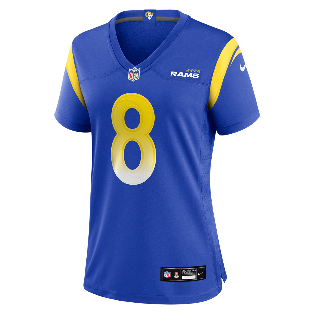 Jared Verse Los Angeles Rams Women's Jersey - White
