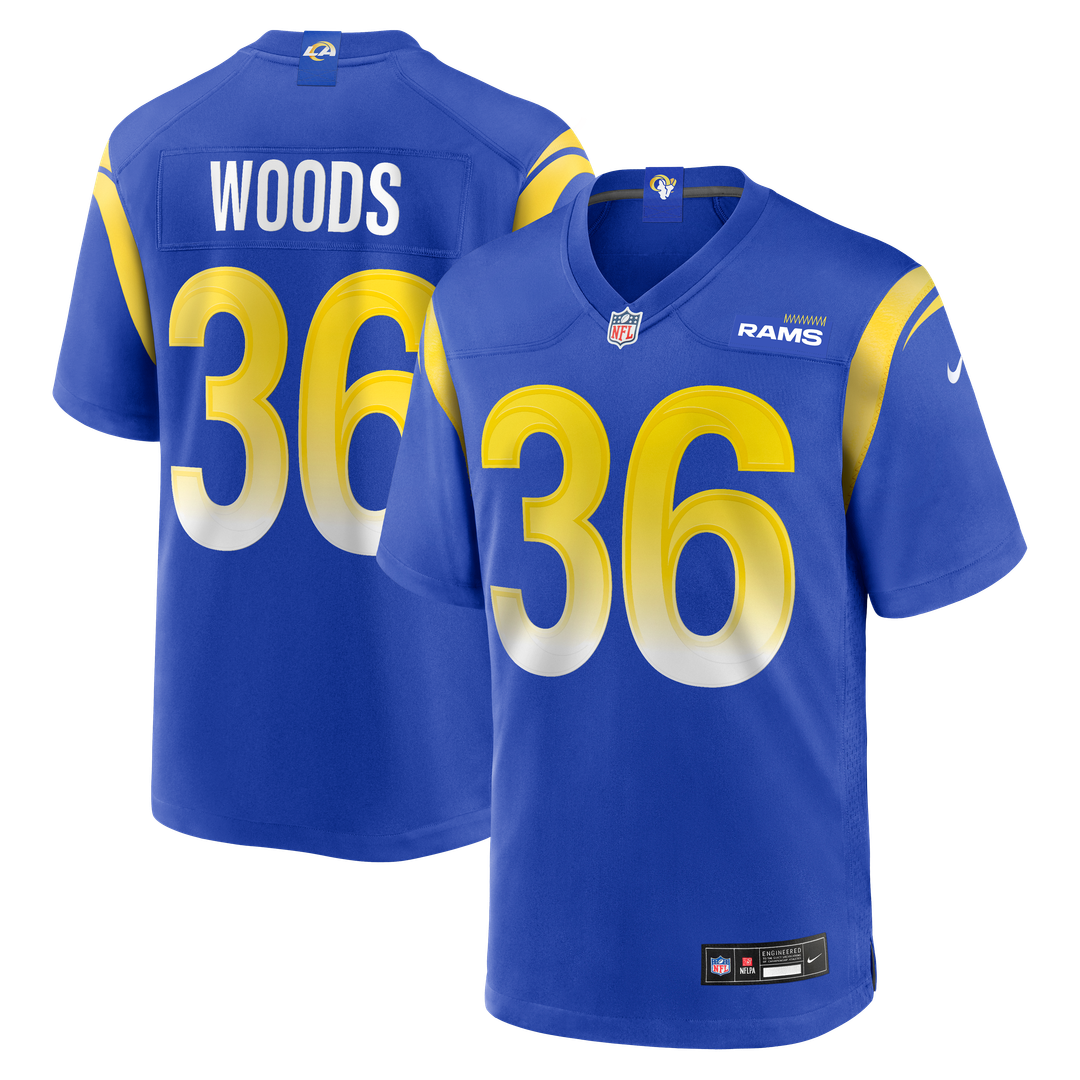 Charles Woods Los Angeles Rams Jersey - Royal