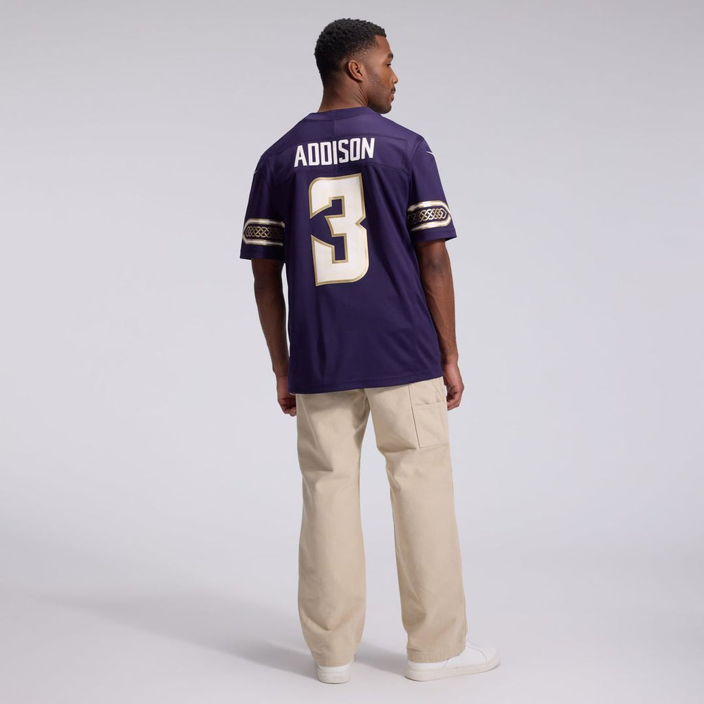 Addison Minnesota Vikings 2026 Rivalries Collection Stitched Jersey - Purple