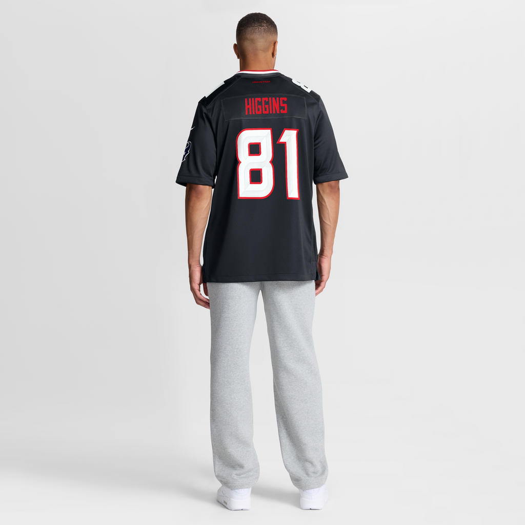 Jayden Higgins Houston Texans Jersey - Navy