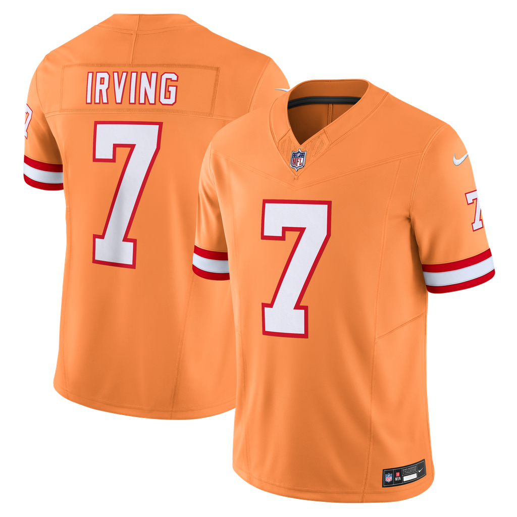 Bucky Irving '76 Tampa Bay Buccaneers Player Jersey - White