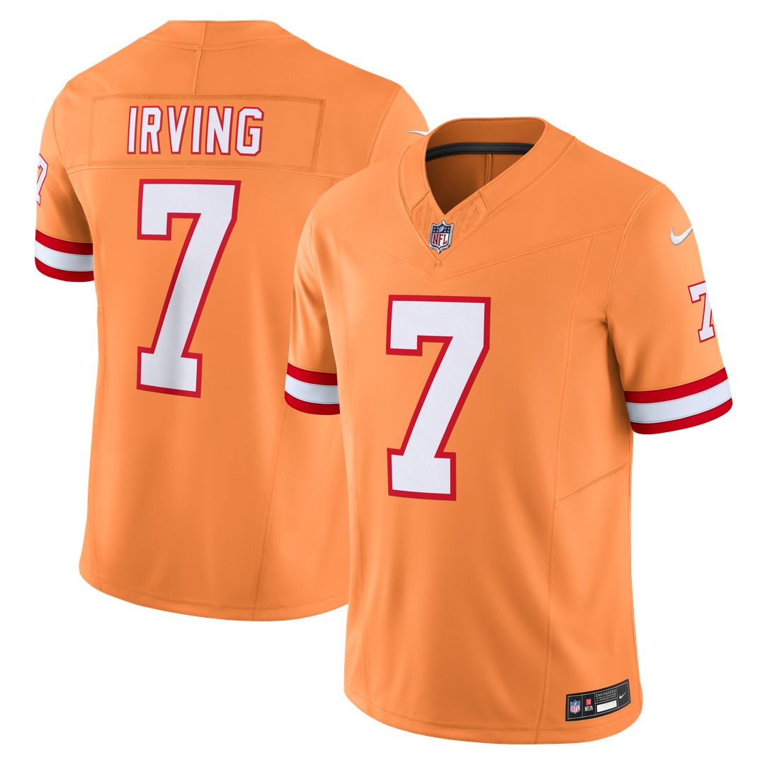 Bucky Irving '76 Tampa Bay Buccaneers Player Jersey - White