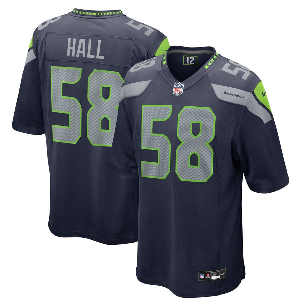 Derick Hall Seattle Seahawks Jersey - College Navy