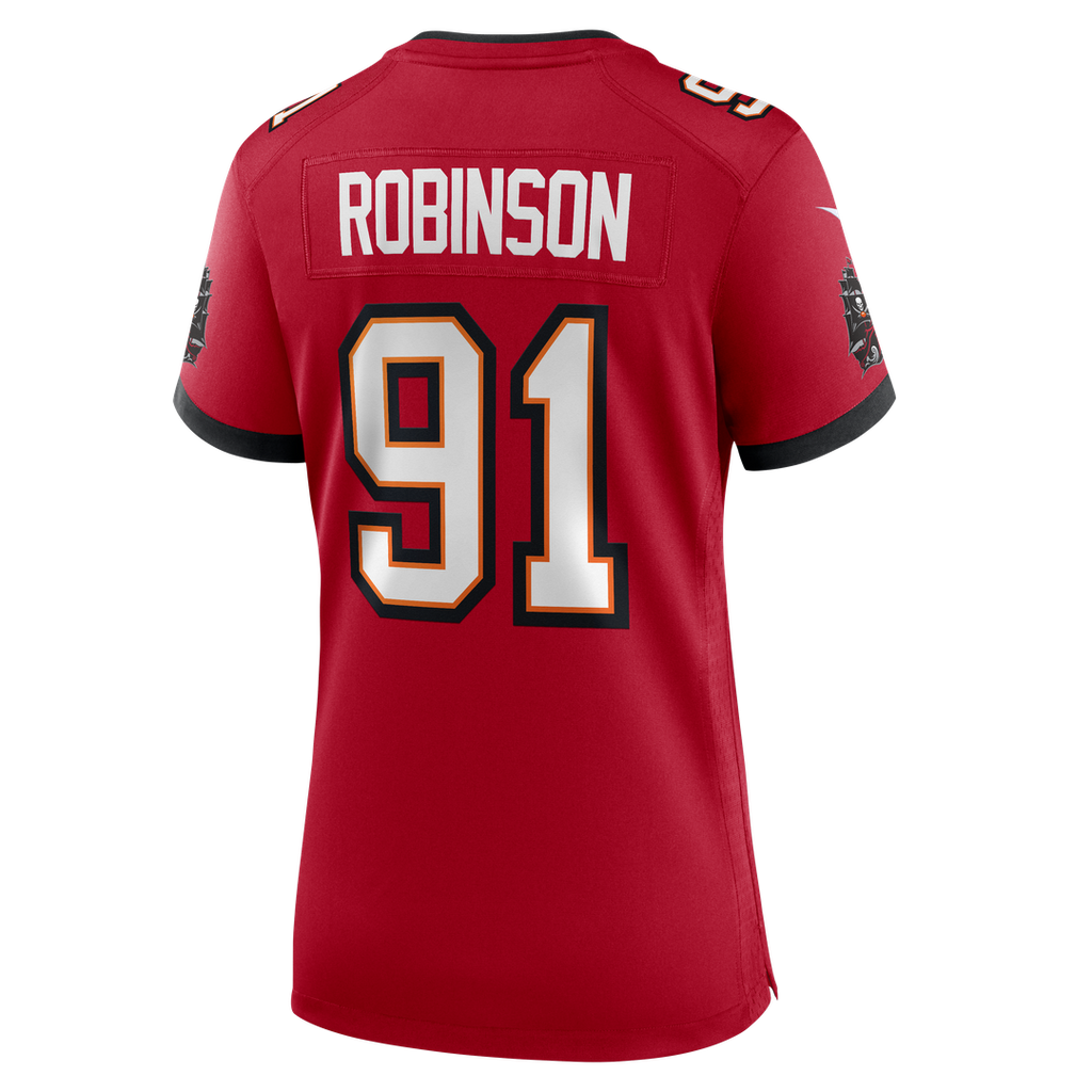 A'Shawn Robinson Tampa Bay Buccaneers Women's Team Jersey - Red