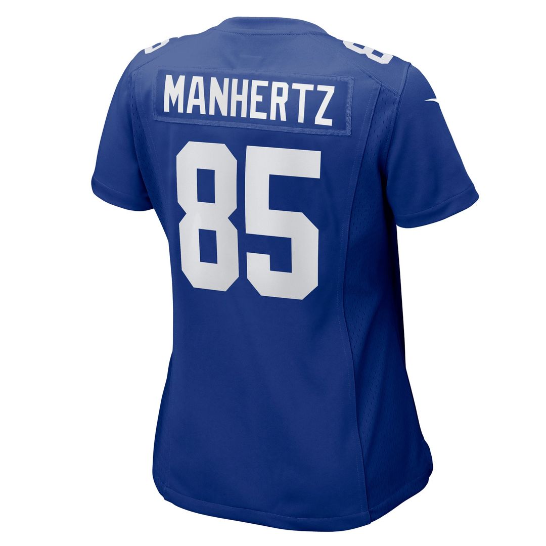 Chris Manhertz New York Giants Women's Jersey - Royal