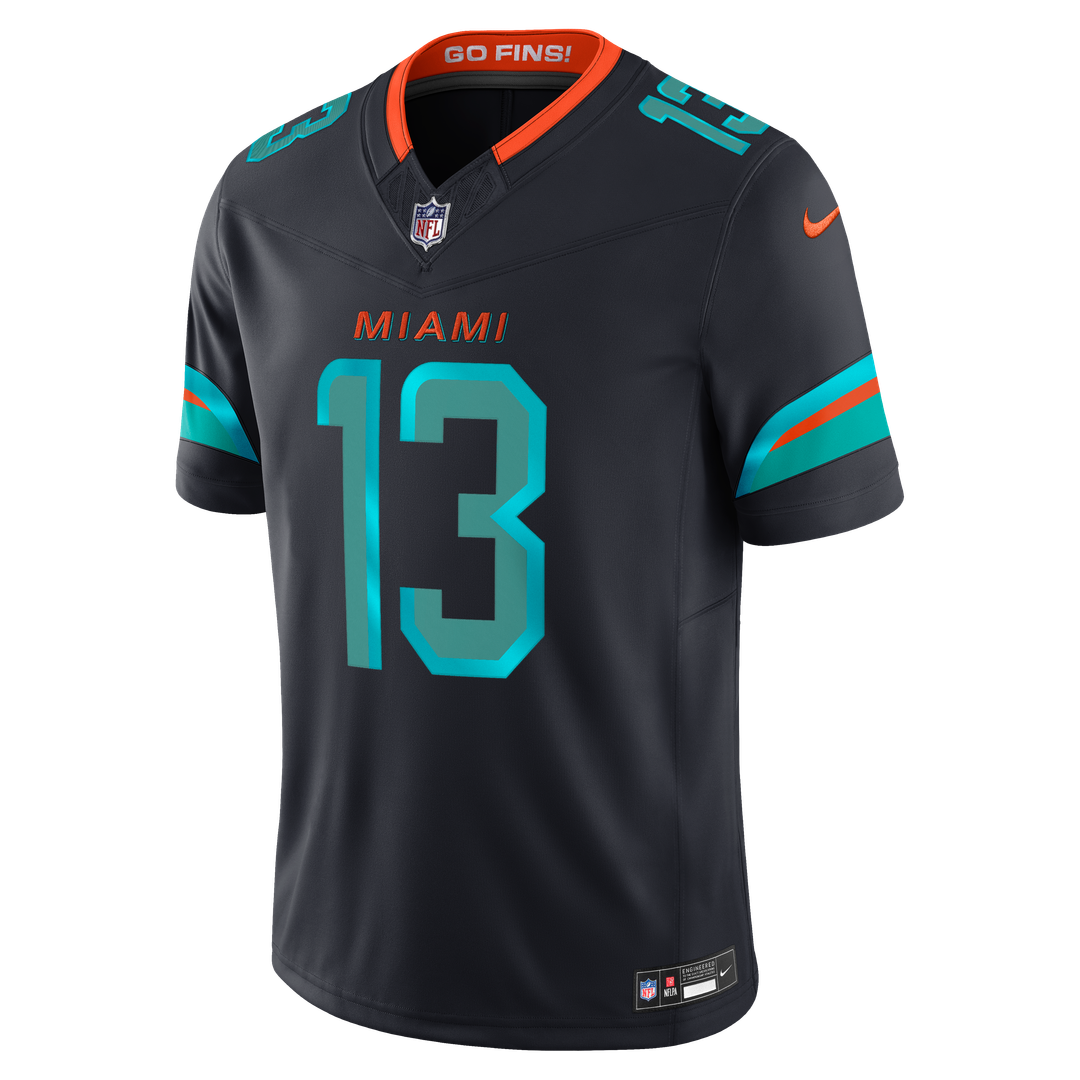 Dan Marino Miami Dolphins Rivalries Collection Stitched Jersey - Navy
